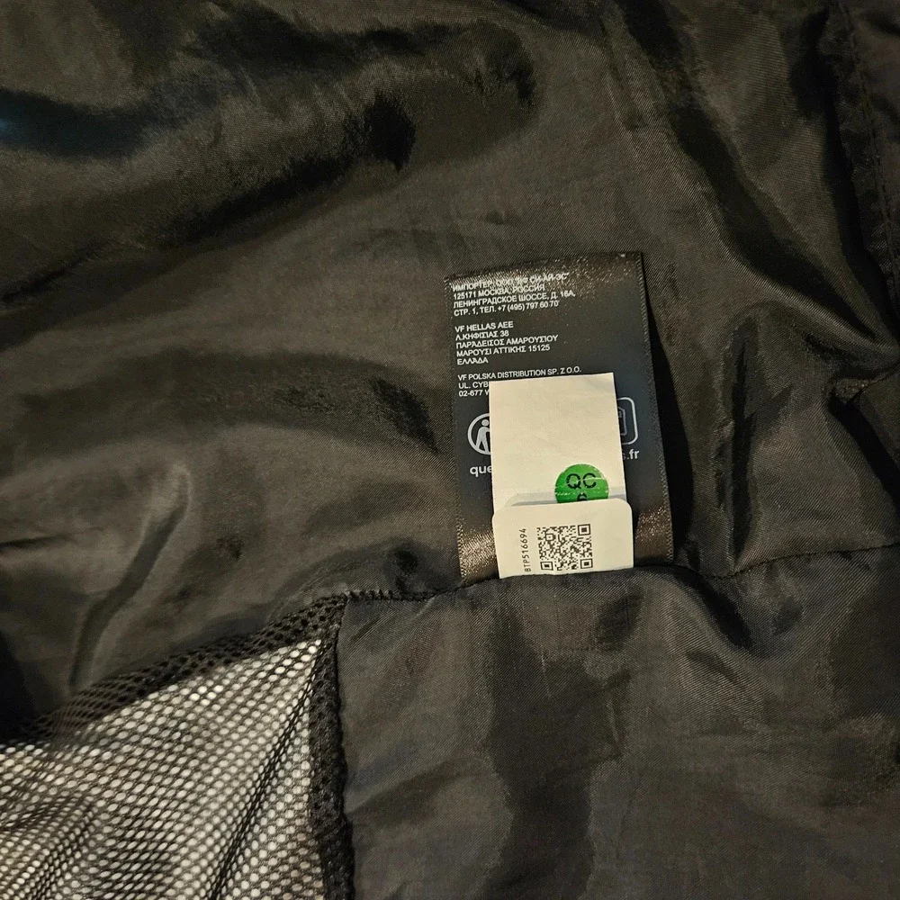 The North Face Antora DryVent Rain Jacket Mens XXL 2XL Black Hooded Waterproof